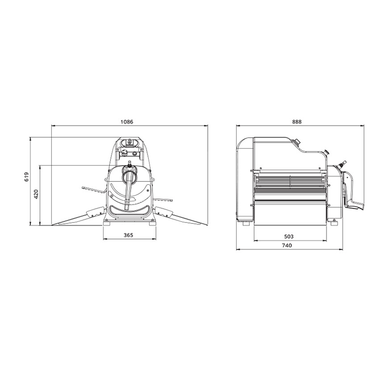 картинка Тестораскатка Rollmatic S5BM