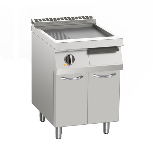 Электрическая жарочная поверхность 700 серии Apach Chef Line SLFTE67LRCS чугун
