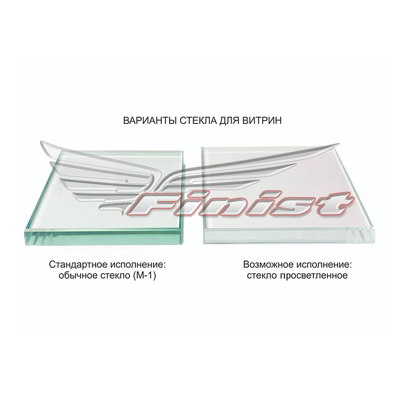 Напольная холодильная витрина-горка FINIST ELEGY INOX Ei3/1045 нержавеющая сталь