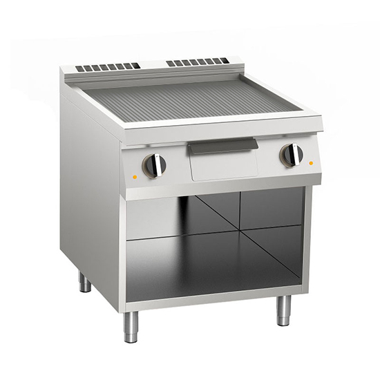 Электрическая жарочная поверхность 700 серии Apach Chef Line SLFTE87ROS чугун
