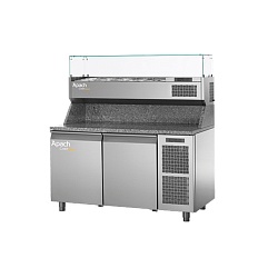 картинка Стол холодильный для пиццы Apach Chef Line LTPZ11TUD38 GN 1/3